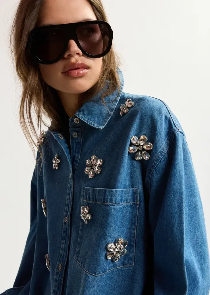 Essentiel Antwerp Konnection Rhinestone Shirt