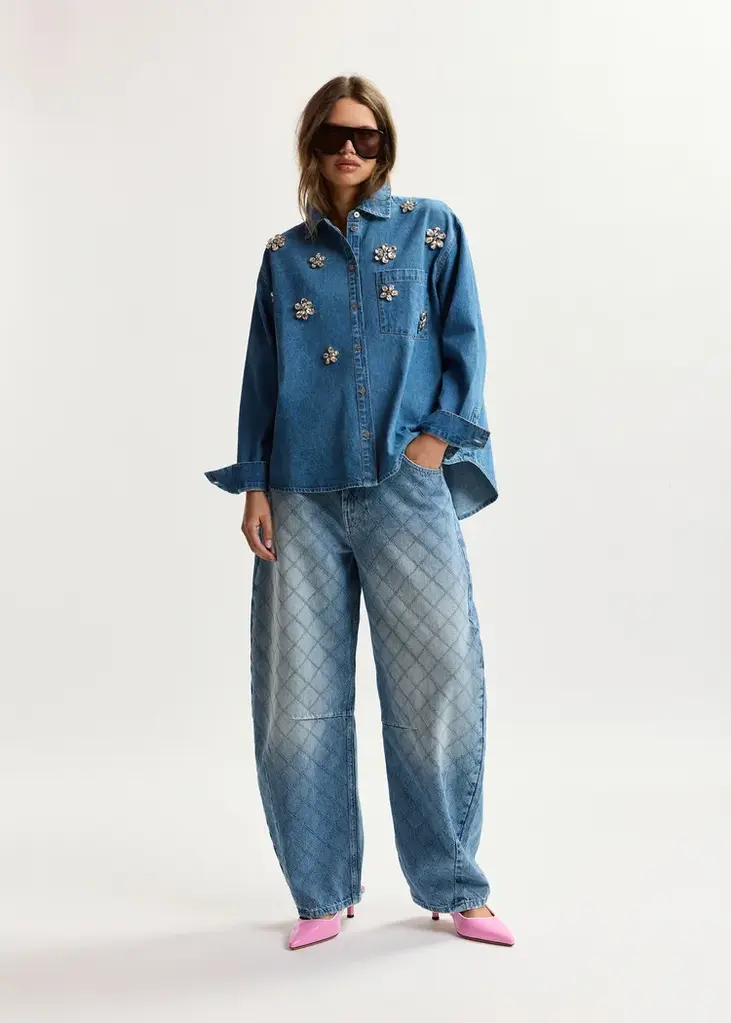 Essentiel Antwerp Konnection Rhinestone Shirt