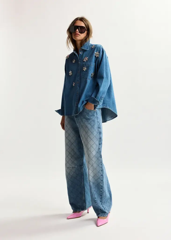 Essentiel Antwerp Konnection Rhinestone Shirt