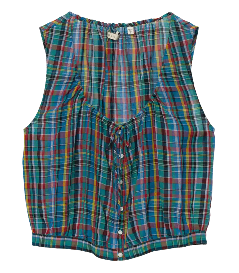 Dôen Theo Top in  Alderbrook Plaid