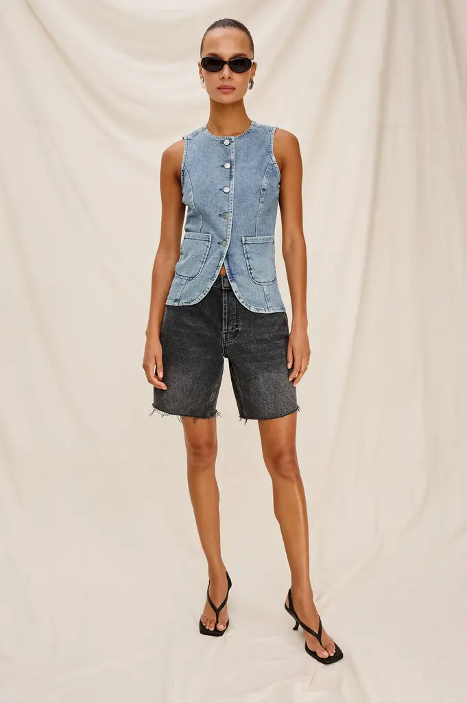 Rails Portola Denim Vest Top
