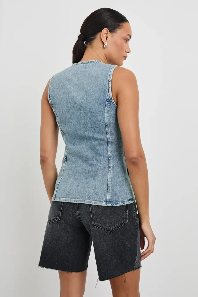 Rails Portola Denim Vest Top