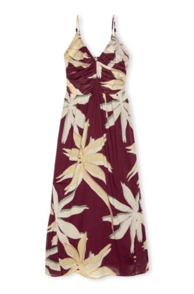 Rails Palm Dress -Red