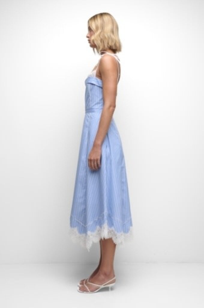 Simkhai Avaleigh Cotton Lace Midi Dress