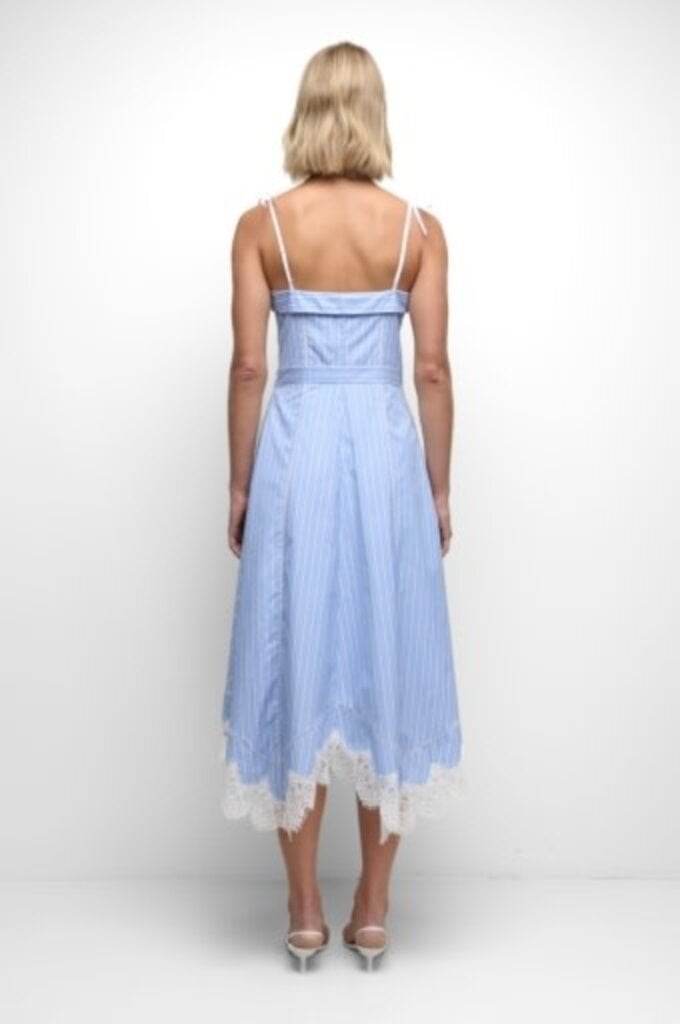 Simkhai Avaleigh Cotton Lace Midi Dress