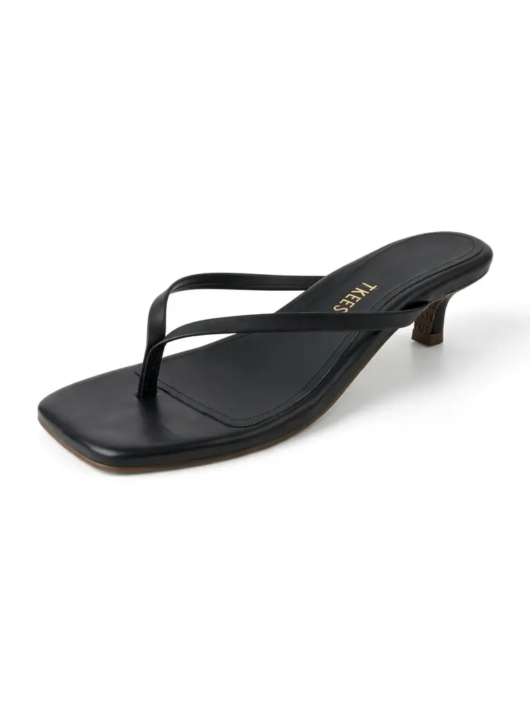Tkees Square Toe Julia Kitten Heel - Napa