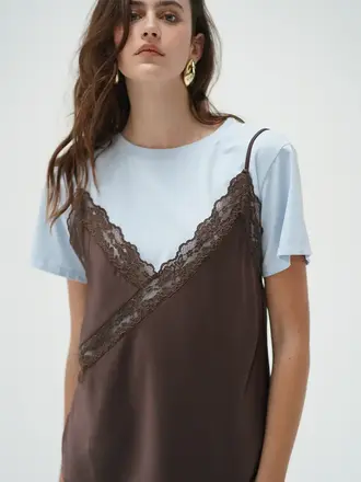 LNA Rowan Cami Layer Tee
