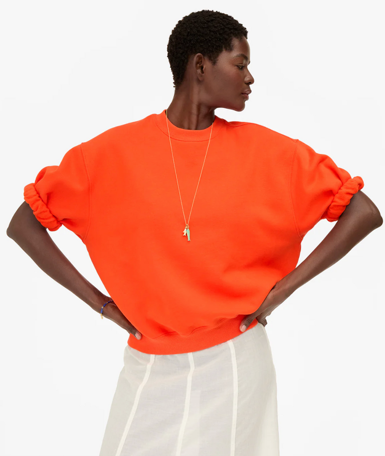 Clare V. SS Oversized Sweatshirt