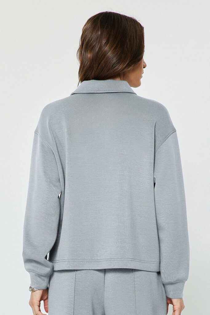 Current Air Collared Half Zip Top