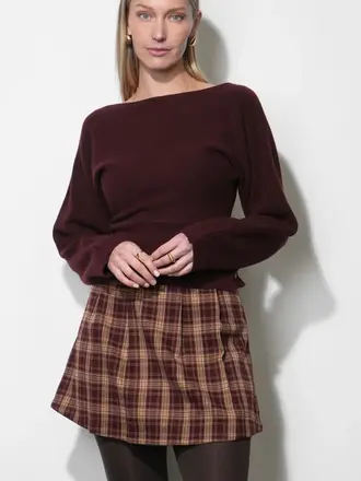 Greylin Miller Side Cinched Dolman Sweater