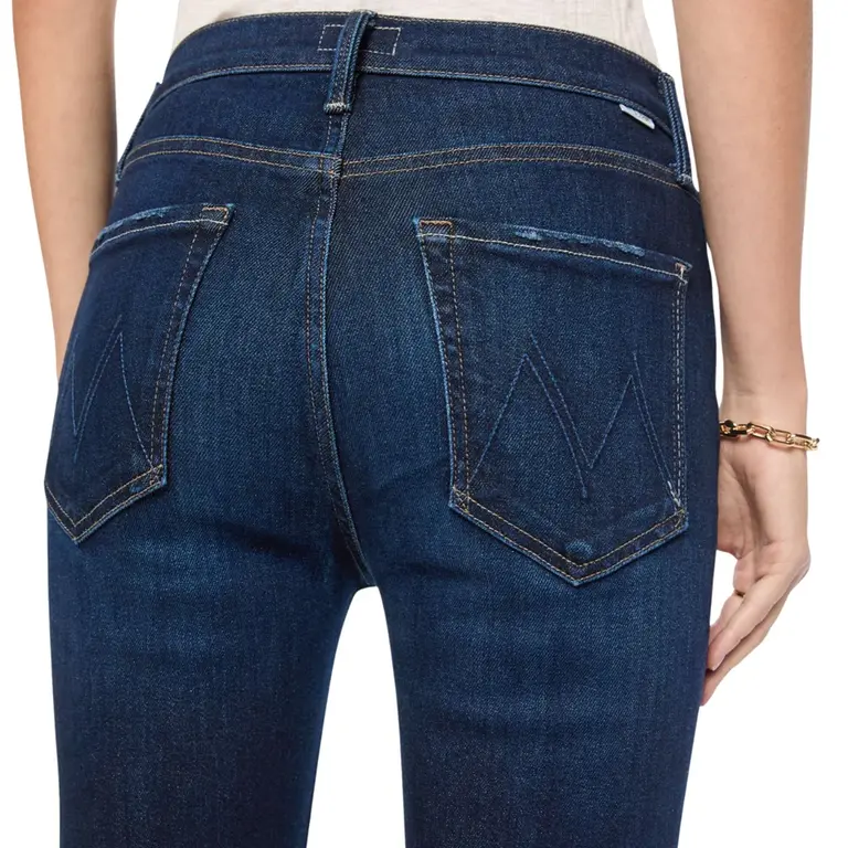 Mother Denim The Tripper Flood in Hard Stop Honey