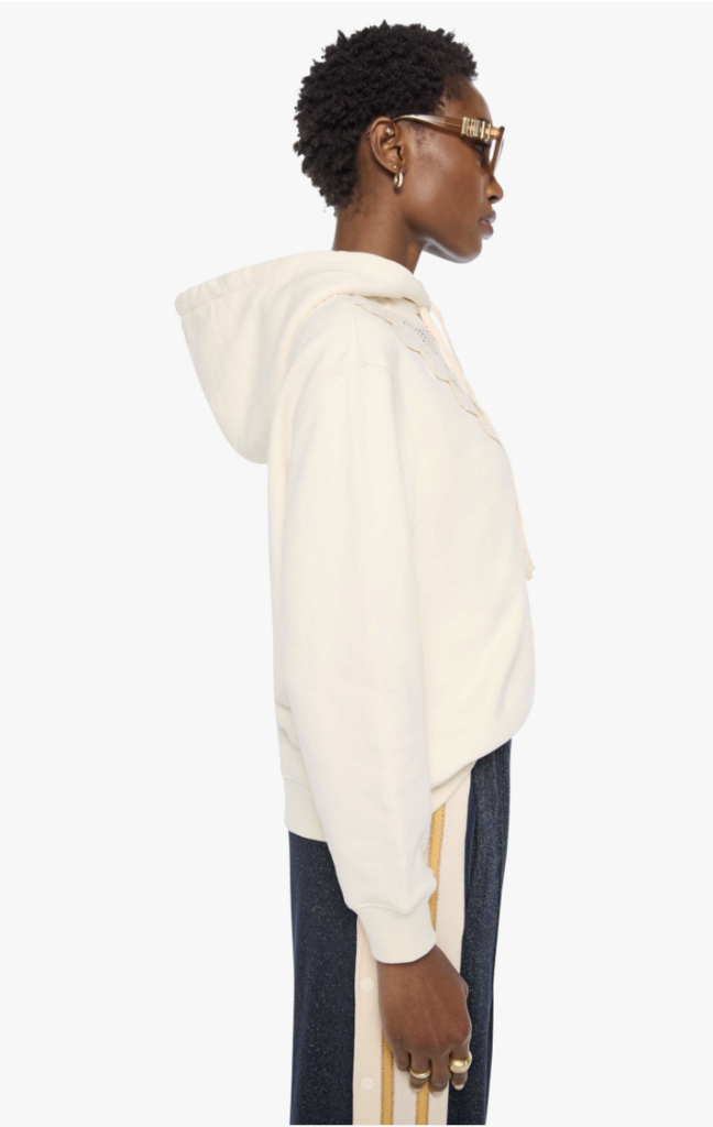Mother Denim The Accent Square Hoodie
