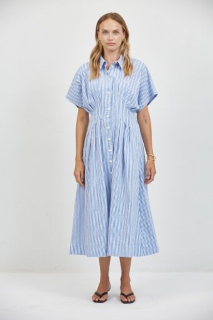 Place Showroom aster striped shirtdress