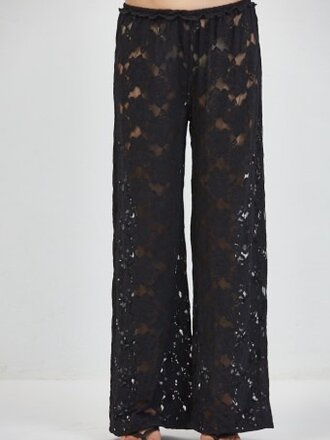 Place Showroom chantilly lace pants