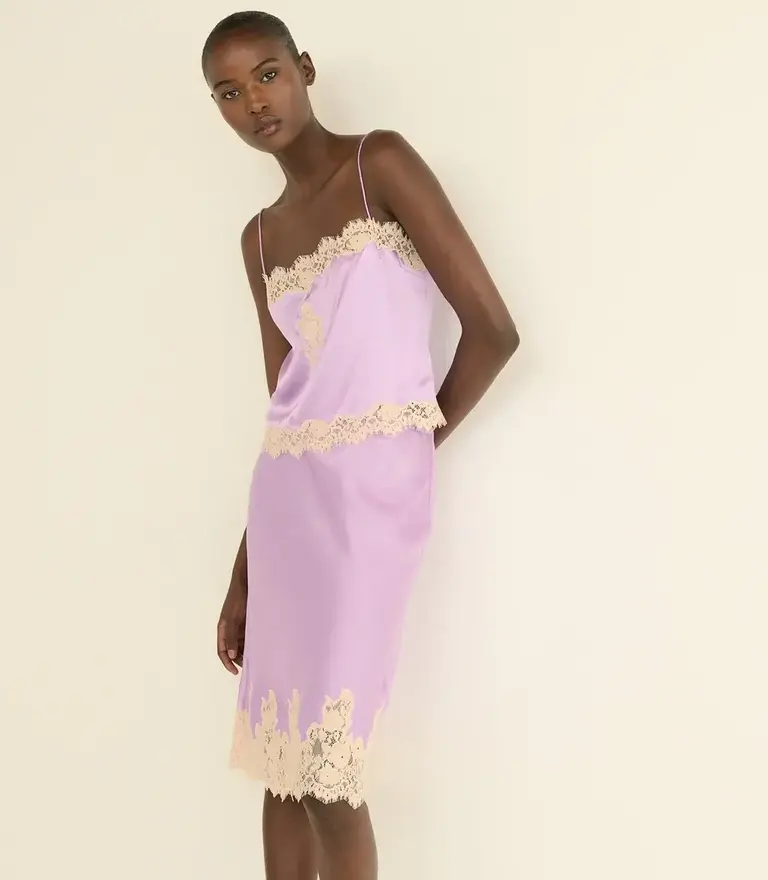 Dôen Elowette Skirt in Orchid Blossom