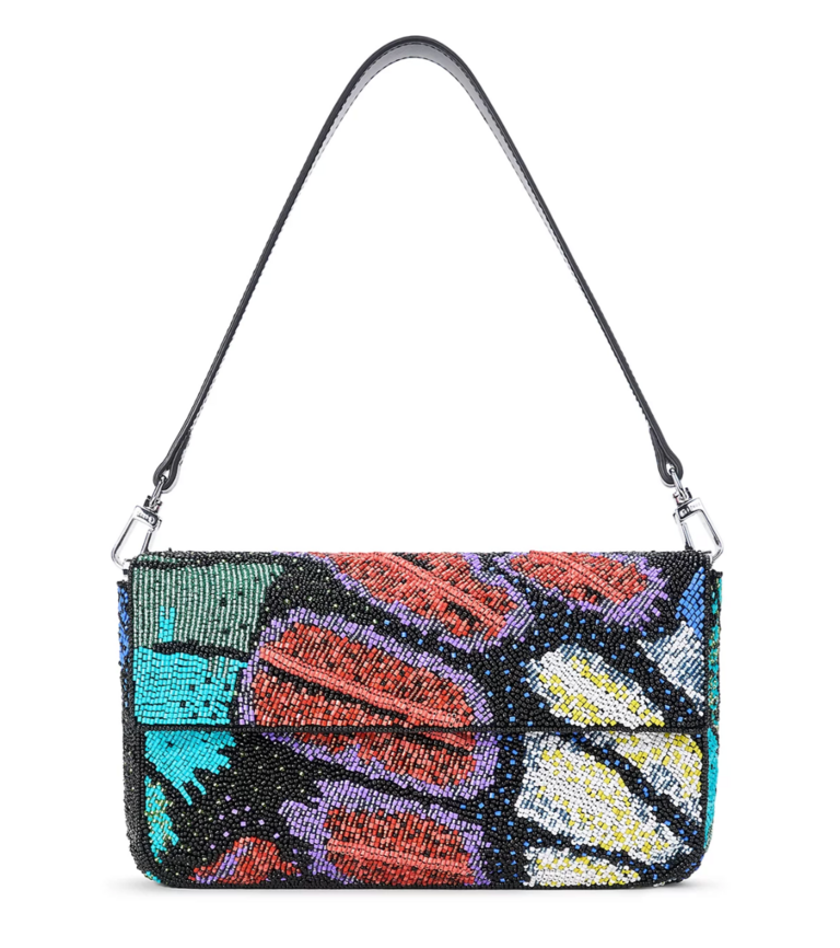 Staud Timmy Convertible in Butterfly Snake