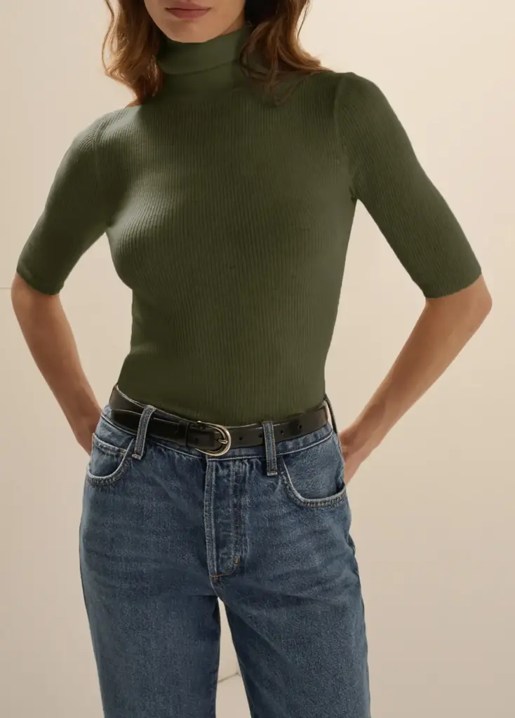 Favorite Daughter The Amelia Top in Army