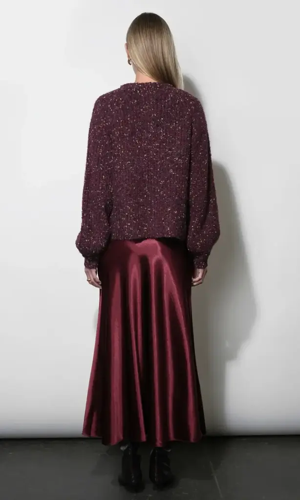 Greylin Paige Midi Slip Skirt