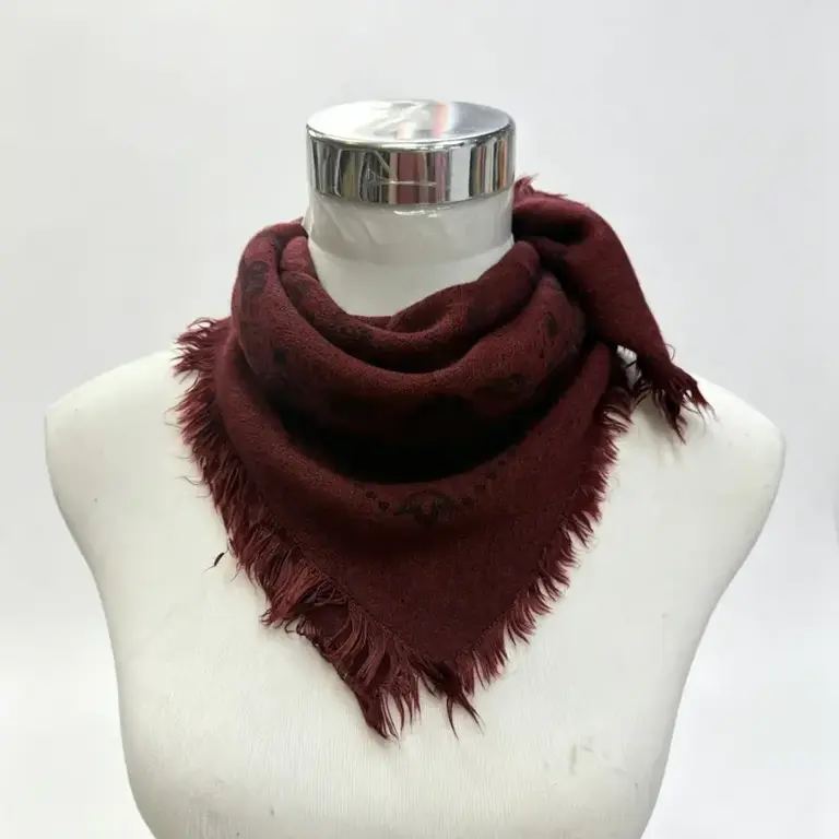 Lineta Ooh Lal La Square Scarf w/ Bandana Print