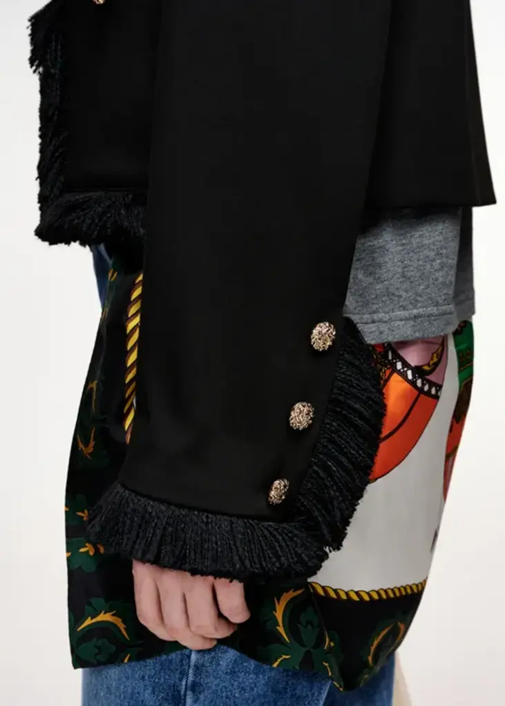 Essentiel Antwerp Kinetic Fringed Jacket