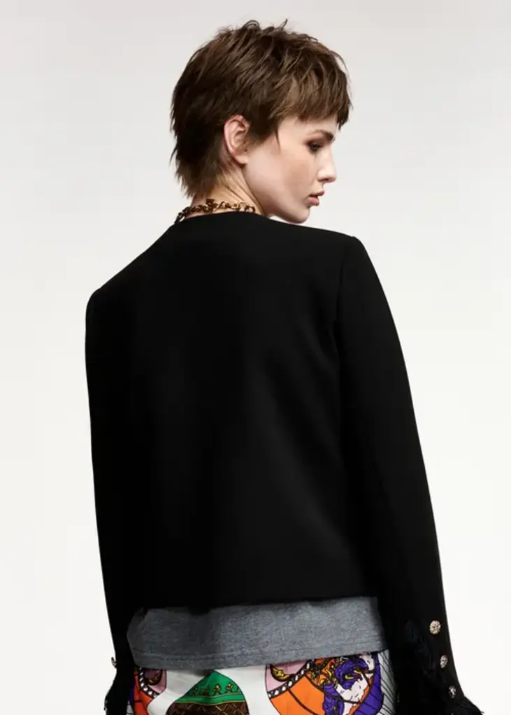 Essentiel Antwerp Kinetic Fringed Jacket