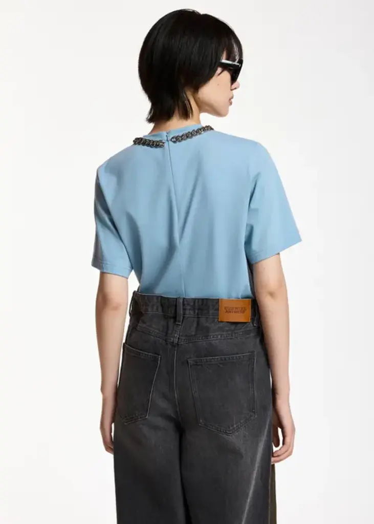 Essentiel Antwerp Klaim T-Shirt w/ Chain