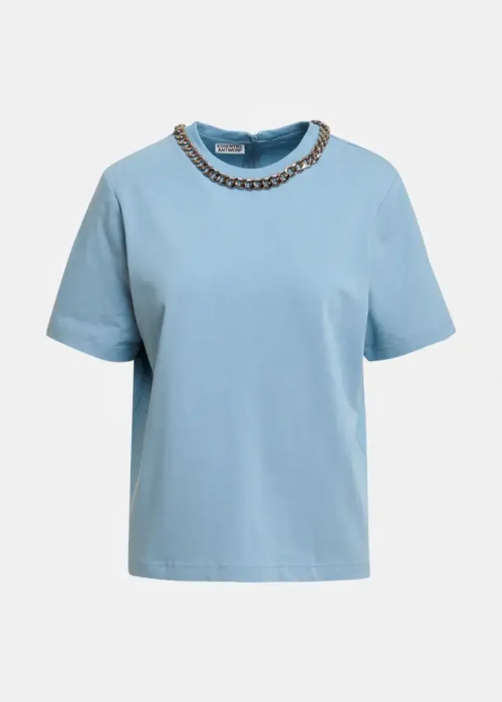 Essentiel Antwerp Klaim T-Shirt w/ Chain