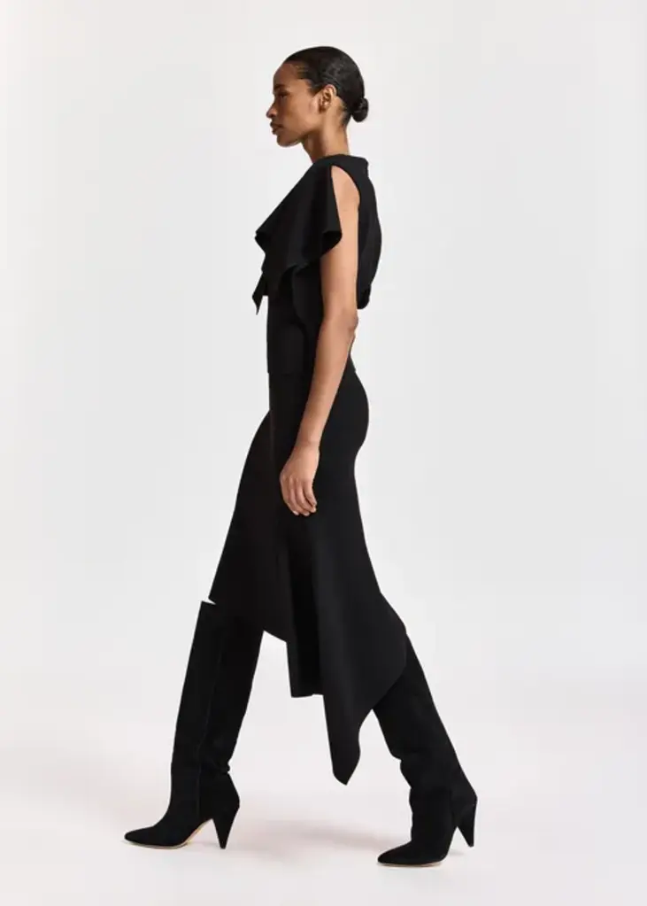 Essentiel Antwerp Know Knitted Top w/ Frill