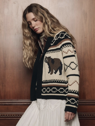 The Great The Bear Lodge Cardigan