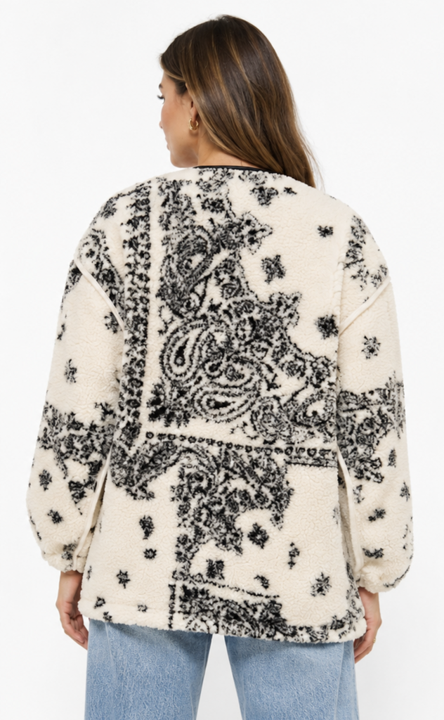 By Together Bandana Teddy Jacket