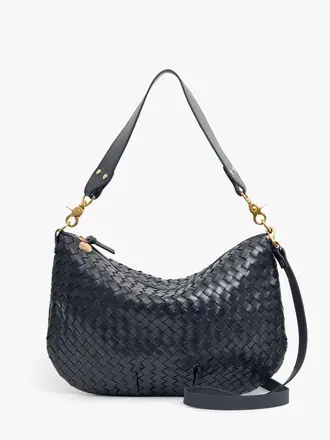 Clare V. Moyen Messenger Woven Diagonal
