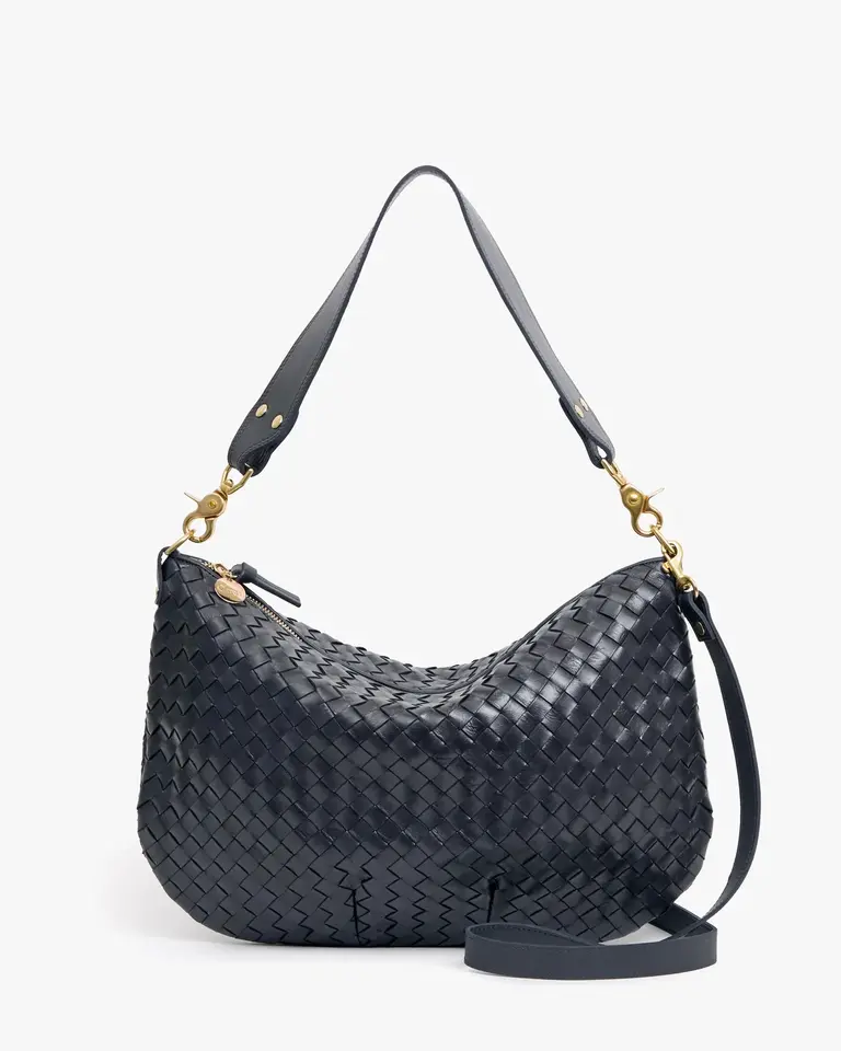 Clare V. Moyen Messenger Woven Diagonal