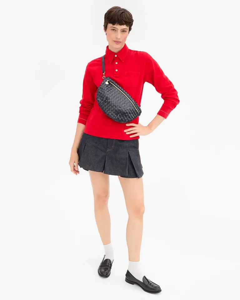Clare V. Grand Fanny Diagonal Woven