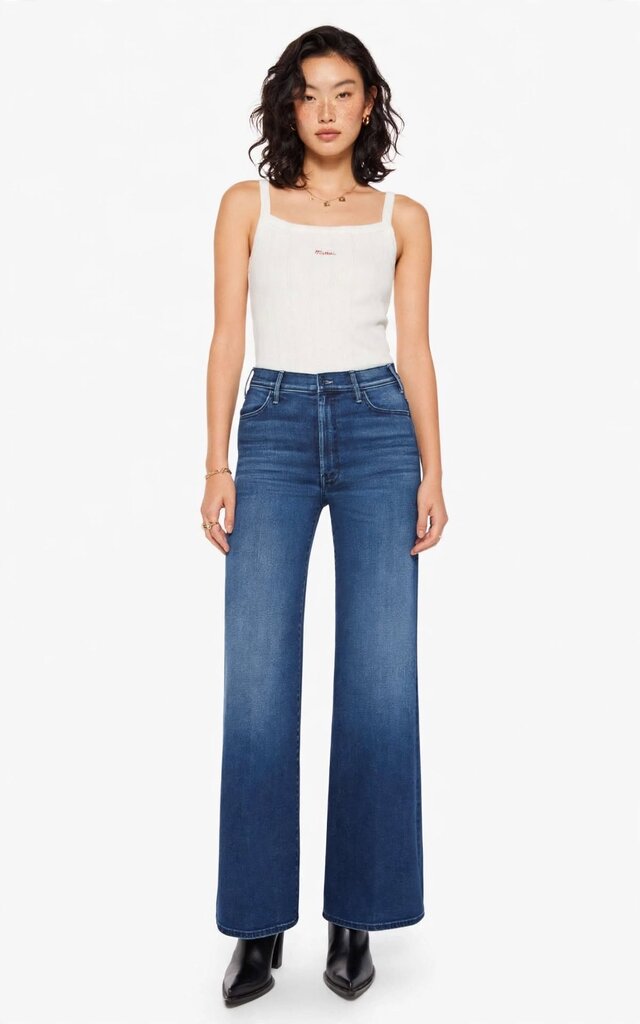 Mother Denim Hustler Roller Sneak Homecoming High