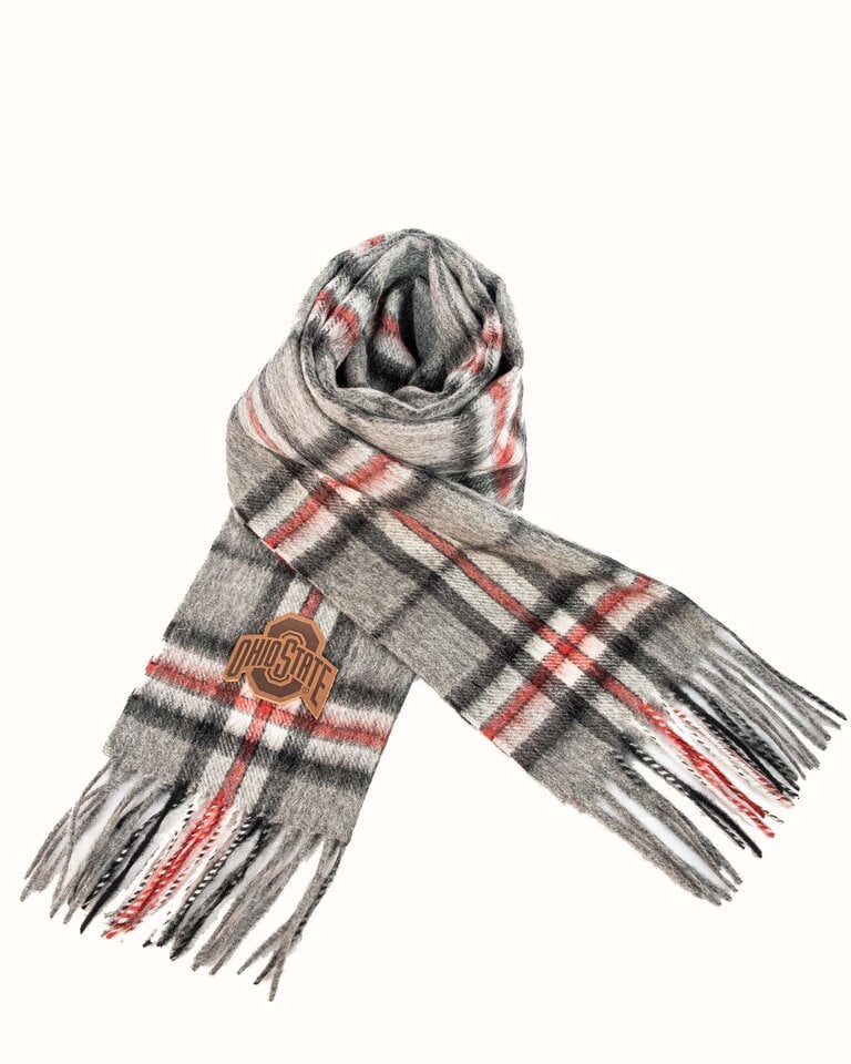 Collegiate Knitwear OSU Balmoral Lambswool Scarf