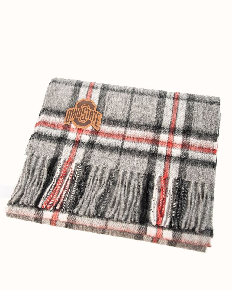 Collegiate Knitwear OSU Balmoral Lambswool Scarf