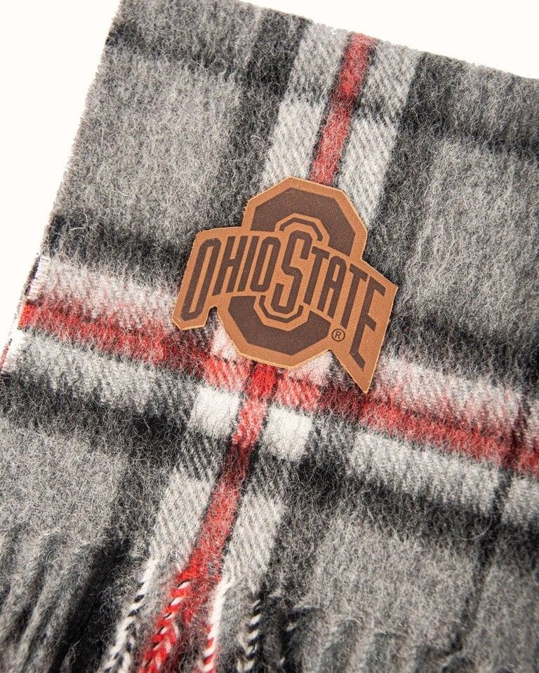 Collegiate Knitwear OSU Balmoral Lambswool Scarf