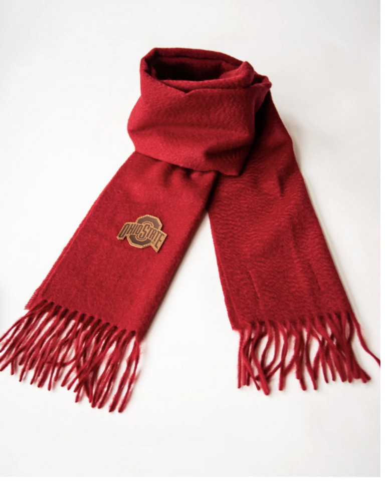 Collegiate Knitwear OSU Balmoral Cashmere Scarf
