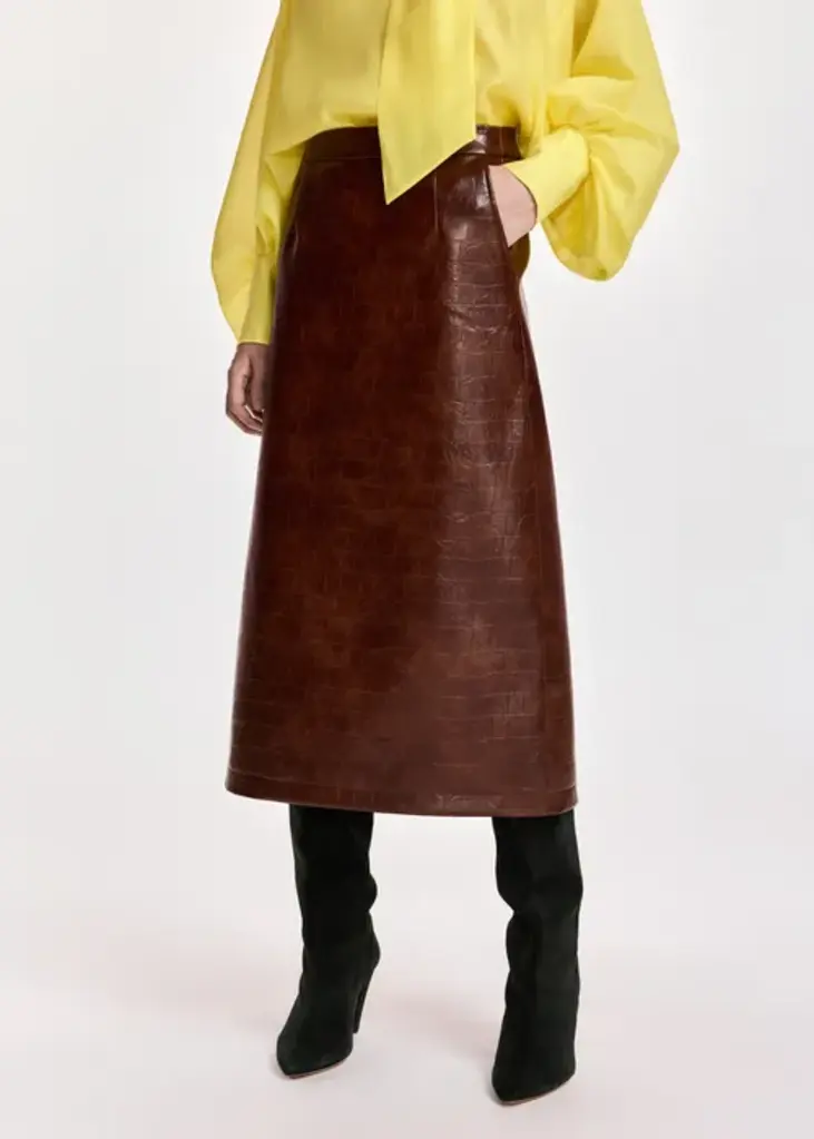 Essentiel Antwerp Kind Faux Leather Skirt