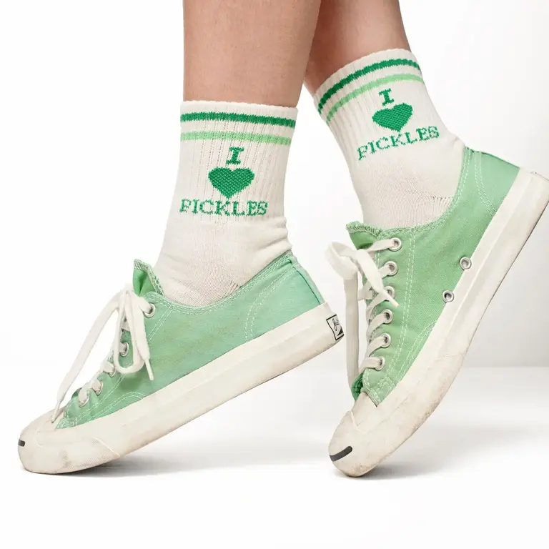 Larissa Loden I heart Pickles Socks