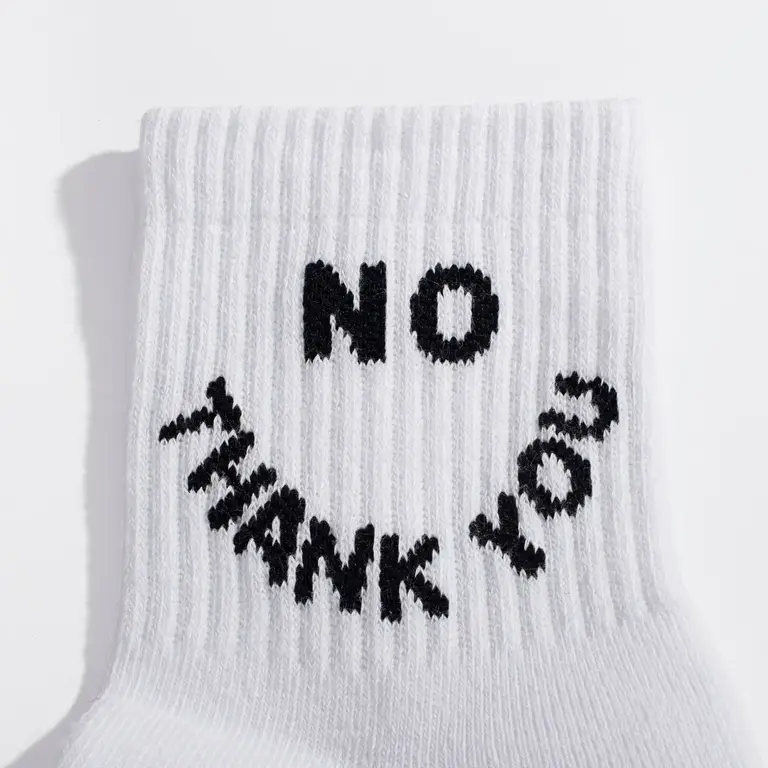 Larissa Loden No Thank You Sock