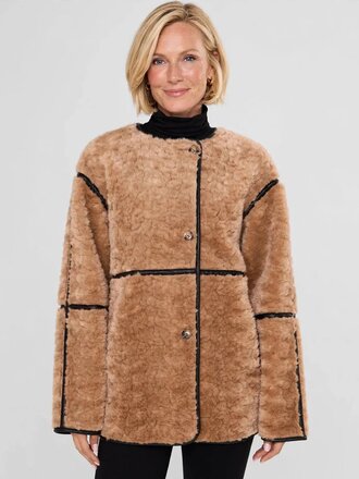 BlankNYC Sherpa Bonded Sherling Jacket