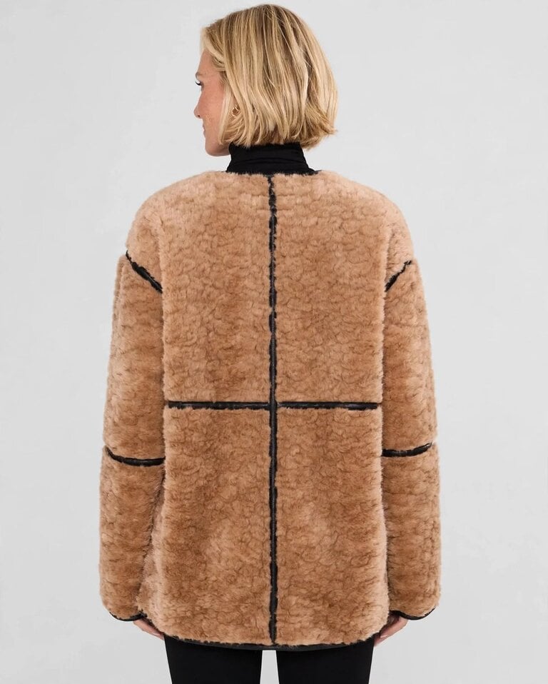 BlankNYC Sherpa Bonded Sherling Jacket