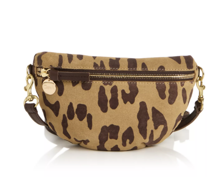 Clare V. Petite Fanny Pablo Cat Suede
