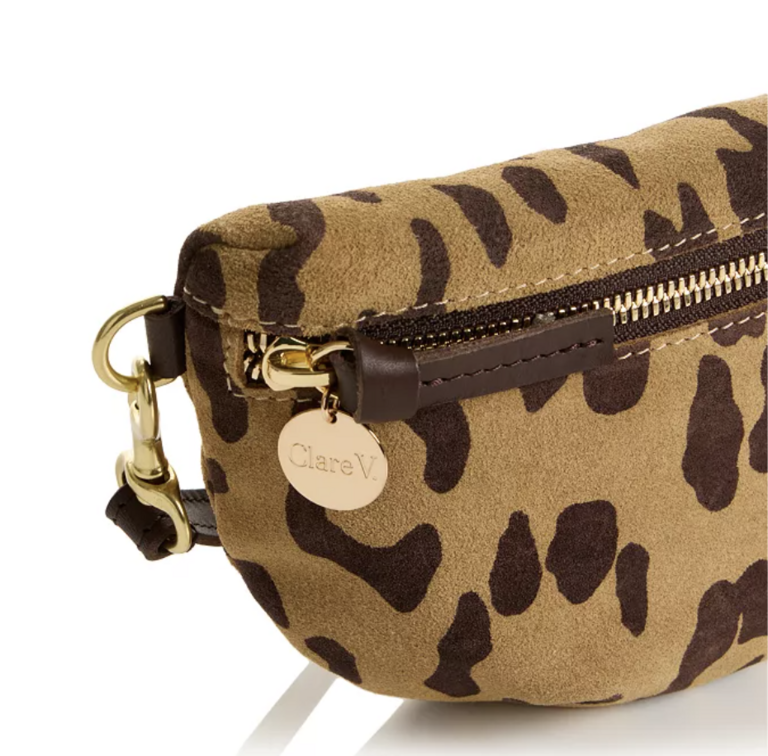 Clare V. Petite Fanny Pablo Cat Suede