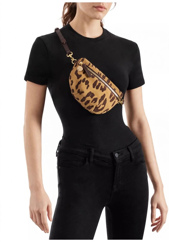 Clare V. Petite Fanny Pablo Cat Suede
