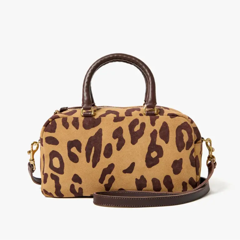 Clare V. Petite Claudine Pablo Cat Suede