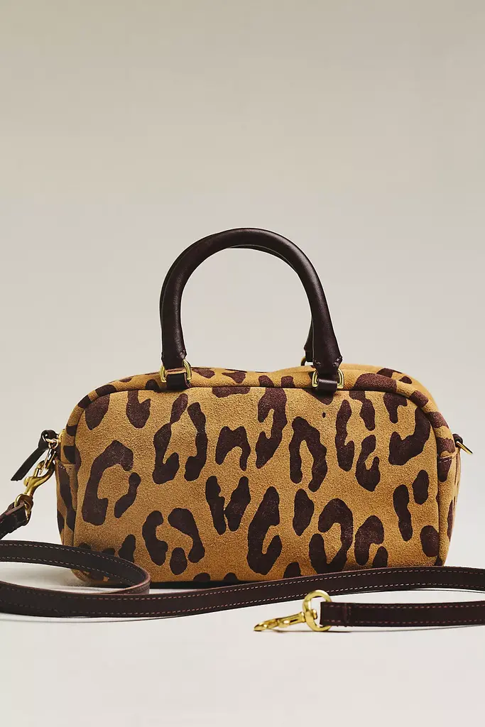 Clare V. Petite Claudine Pablo Cat Suede