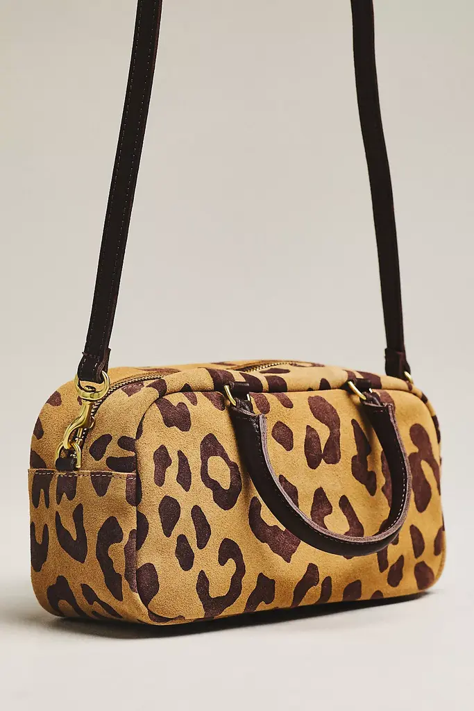 Clare V. Petite Claudine Pablo Cat Suede
