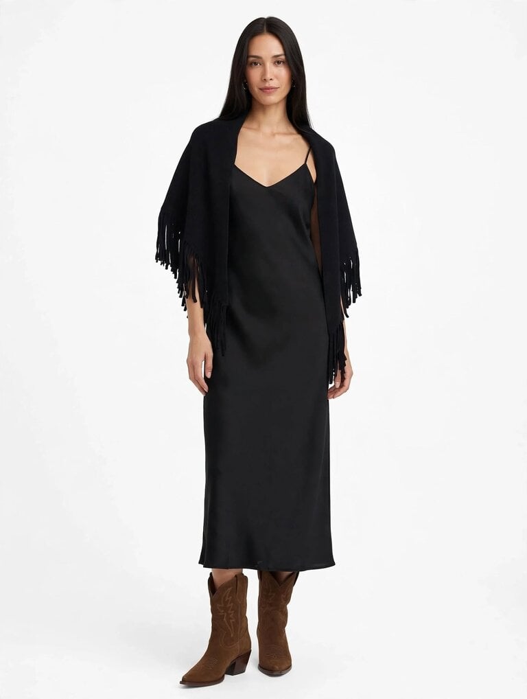 The Great The Big Sweater Fringe Scarf